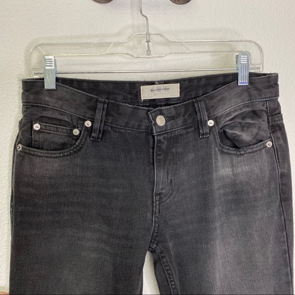 NWOT Free People Distressed Button Fly Jeans - Picture 6 of 7